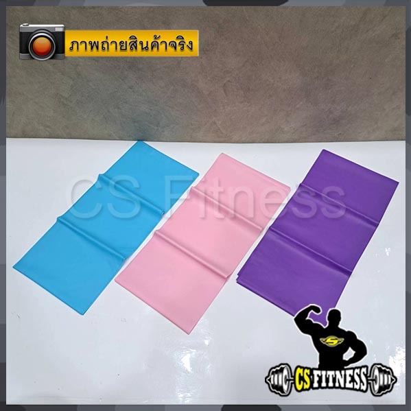 ยางยืดโยคะ ค.หนืด 2 ระดับ 15Lbs / 30Lbs  - Elastic Yoga Band - รูปที่ 2