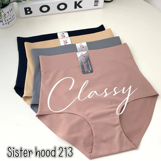 กางเกงในผู้หญิง sister hood 213 เอวสูง ผ้าลื่นๆ ใส่สบายเรียบเนียน