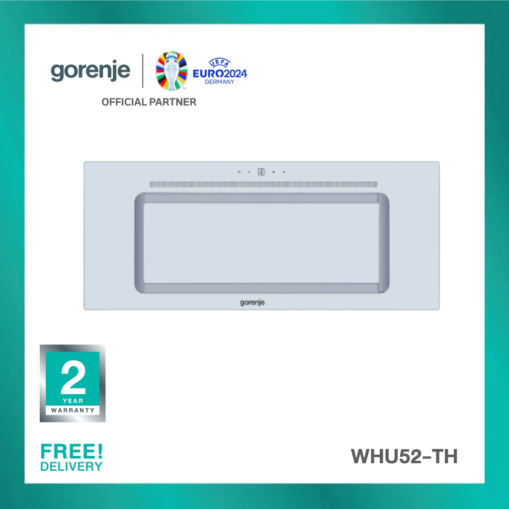 เครื่องดูดควัน สำหรับในครัว ขนาด 52 ซม. / 1000 m3/hrs (Model: WHU52-TH) - Gorenje