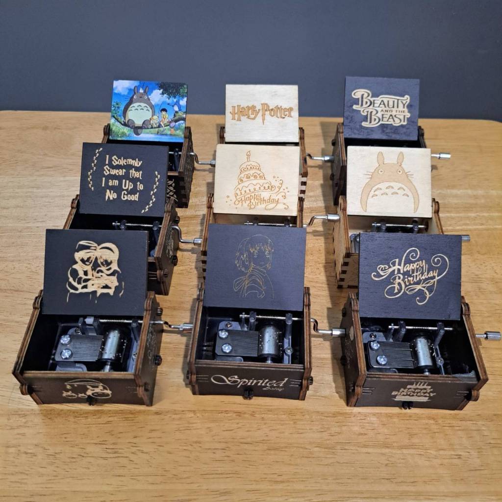 กล่องเพลง กล่องดนตรี music box (พร้อมส่ง)