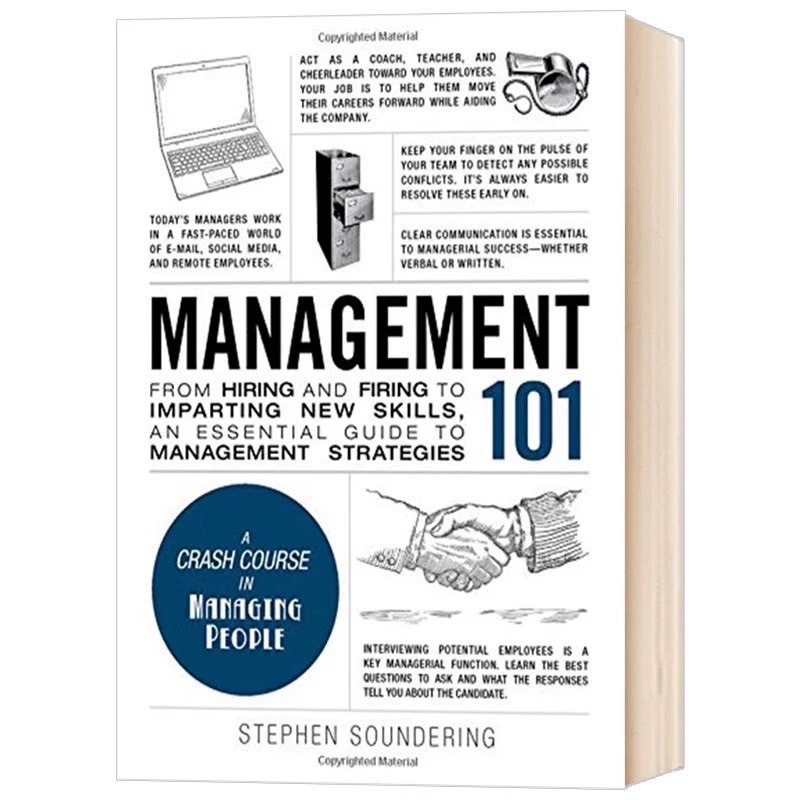 พร้อมส่ง【หนังสือภาษาอังกฤษMANAGEMENT 101: FROM HIRING AND FIRING TO IMPARTING NEW SKIL】
