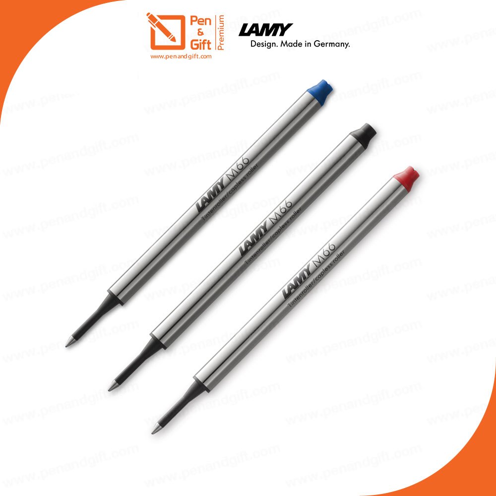 LAMY ไส้ปากกาโรลเลอร์บอล ลามี่ M66 หัว M,B - LAMY M66 Rollerball Pen Refill Medium M,B