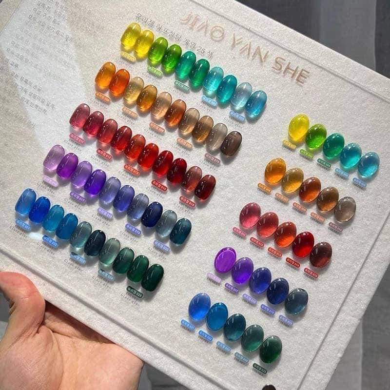 รีวิวจากลูกค้าค่ะ สีไชรัป25 สี พร้อมชาร์ทสีค่ะ Jiaoyanshek7