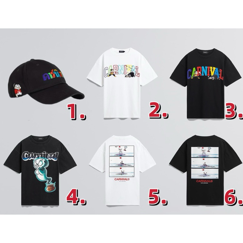 [พร้อมส่ง แท้ ] CARNIVAL® x ขายหัวเราะ