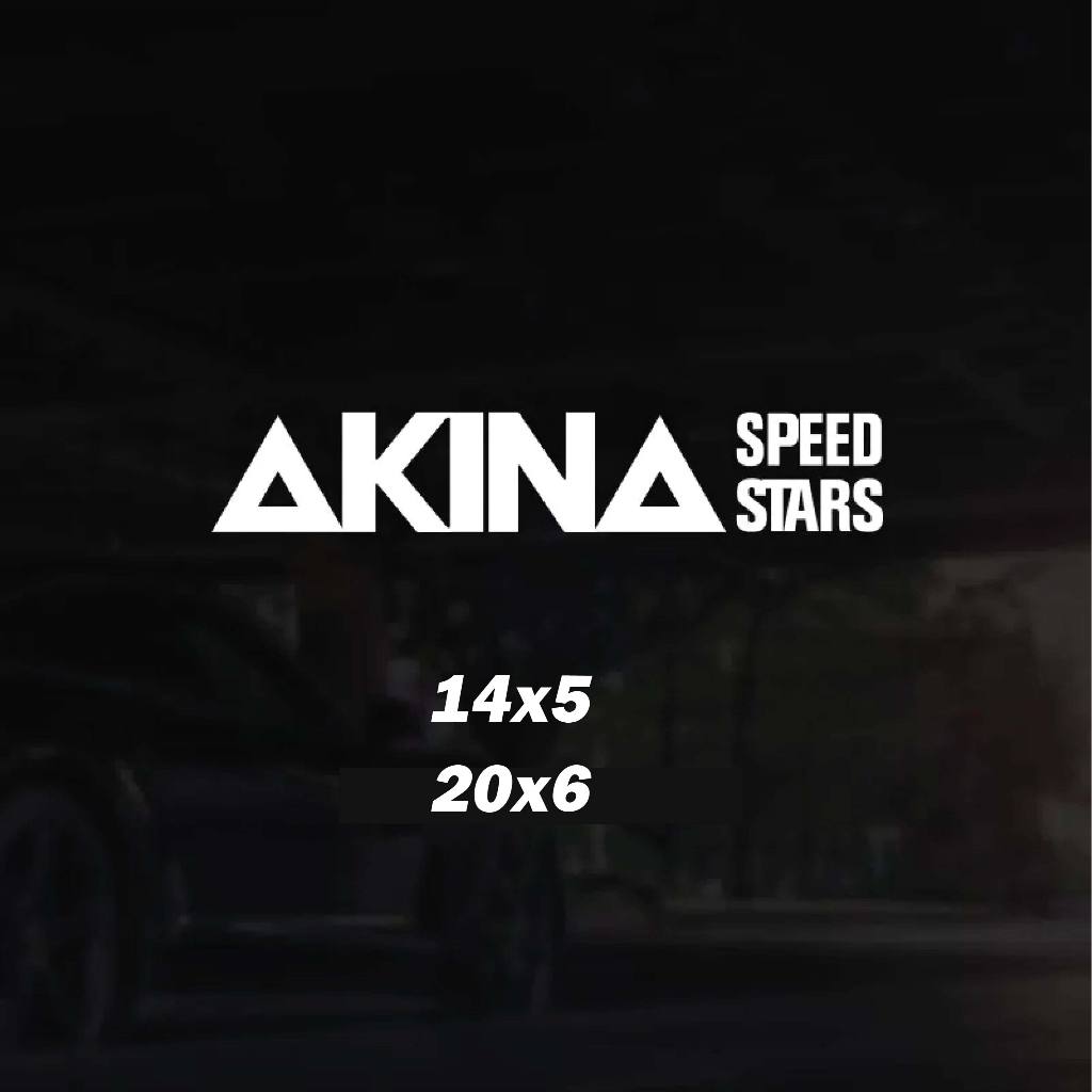 สติ๊กเกอร์ สายดริฟดาวฮิลเขา Akina