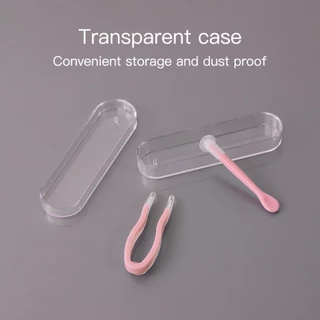 Magister & Realcon คีบคอนแทคเลนส์ แบบนิ่ม รูปตัว สําหรับถอดคอนแทคเลนส์ Pink