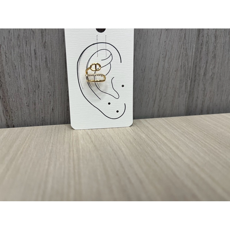 เกี่ยวหู เกาะหู CD ประดับ เพชรแถว