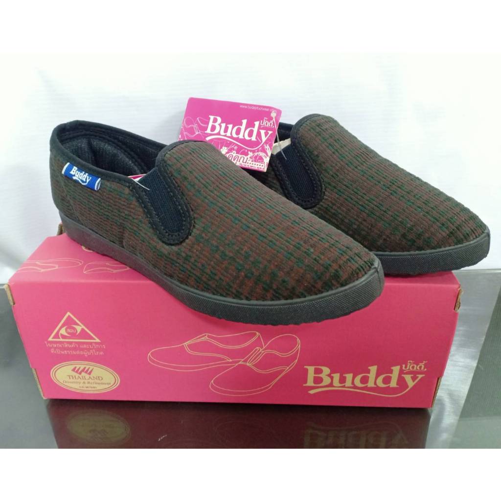 Buddy รุ่น 412 รองเท้าผ้าใบหญิง (ฺของแท้100%)