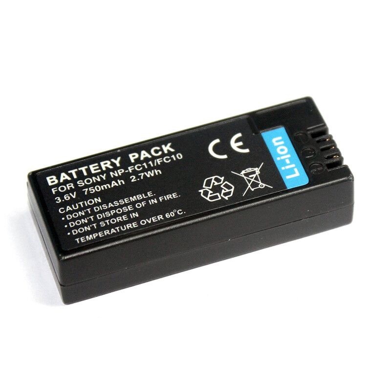 ★NEW BATTERY พร้อมส่ง แบตเตอรี่กล้องโซนี่ SONY NP-FC10/ NP-FC11 ( 3.6V 750mAh )