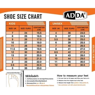 ADDA 2N36 รองเท้ารัดส้นผู้ชาย รองเท้ารัดส้นผู้หญิง