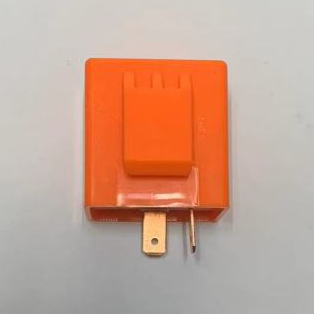รีเลย์ไฟเลี้ยว สำหรับรถมอเตอร์ไซค์ ใส่ได้ทุกรุ่น 12V 2ขา สามารถปรับจังหวะให้กระพริบเร็วขึ้นหรือช้าลงได้