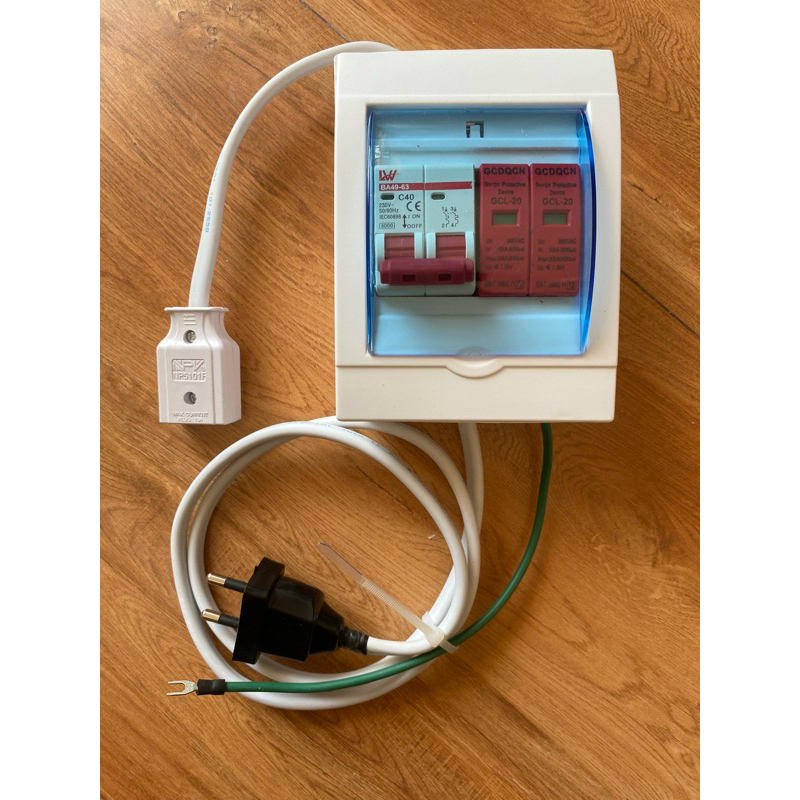 ตู้ควบคุมโซล่าเซลล์ สำหรับไมโครอินเวอร์เตอร์ micro inverter safety control