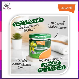 ใหม่* FLASH SALE! ทรีทเม้นท์ผม Lolane โลแลน เนทูร่า แฮร์ มี3 ขนาด* กระปุกเขียว โจโจ้บา สำหรับผมแห้งเสีย ชี้ฟู ของแท้100%