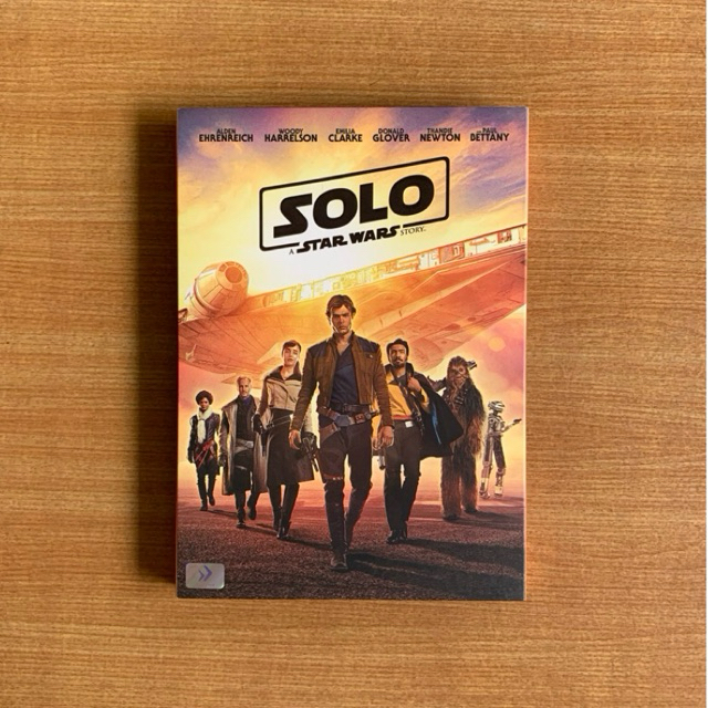 DVD : Han Solo A Star Wars Story (2018) ฮาน โซโล ตำนานสตาร์ วอร์ส [มือ 2 ปกสวม] Ron Howard / ดีวีดี 