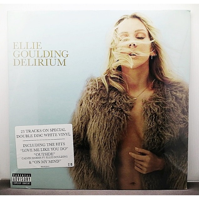 แผ่นเสียง Ellie Goulding ชุด Delirium LIMITED 2LP White Colors Vinyl *แผ่นใหม่ มือหนึ่ง (Sealed) พร้