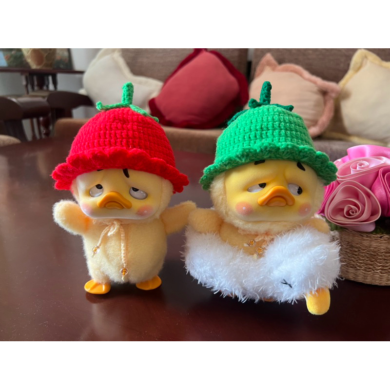 หมวกมะเขือเทศ น้องเป็ด upset duck