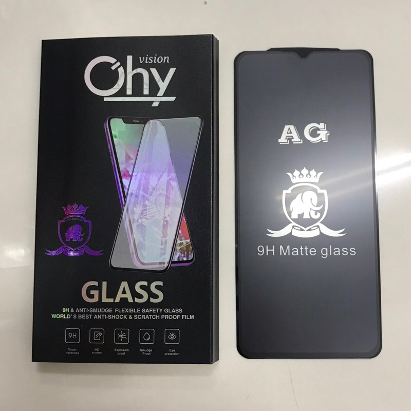 ฟิล์มกระจก AG แบบด้าน For VIVO Y18 2024 Temperedglass