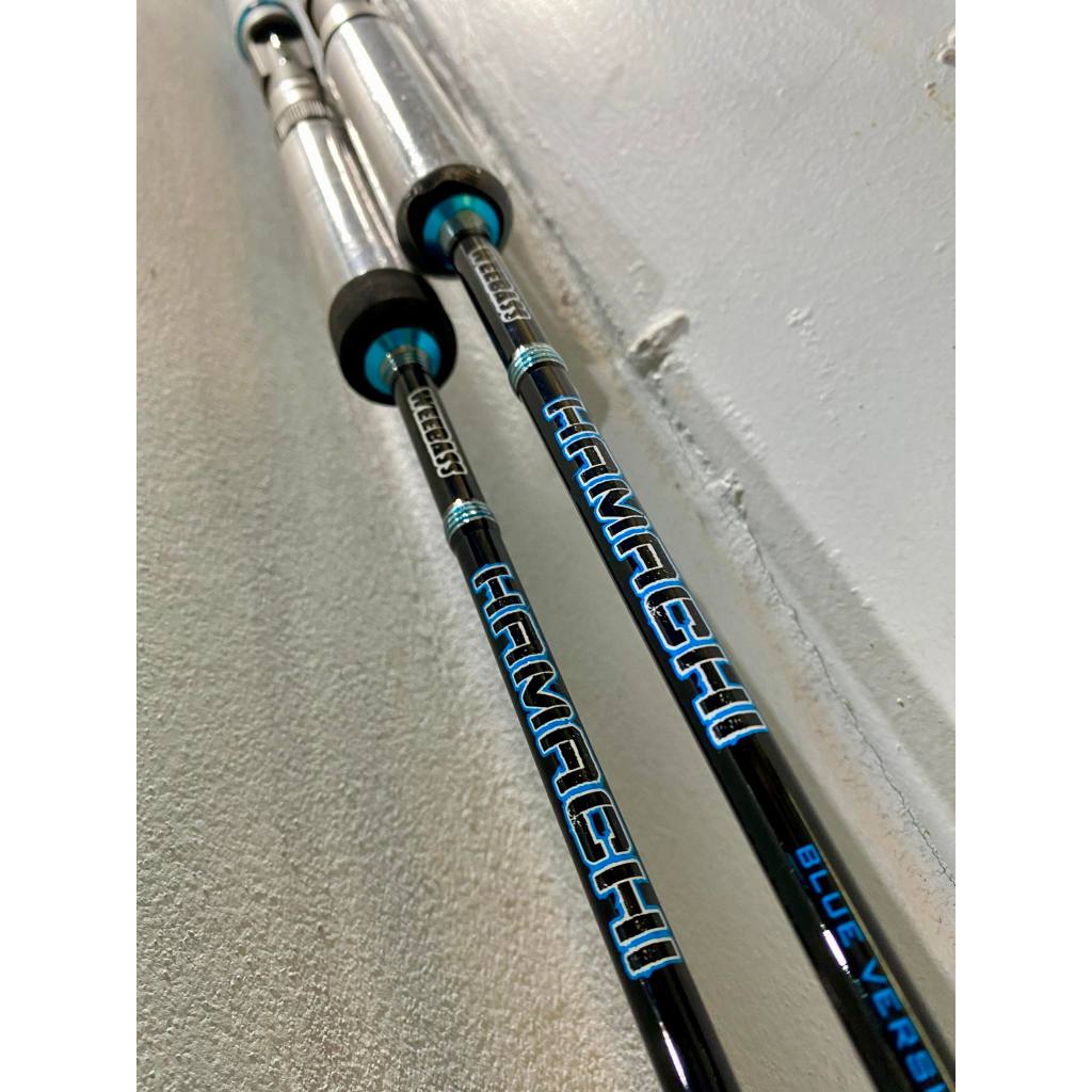 คันตีเหยื่อปลอม เหยื่อสด Jigging Weebass Hamachi ยาว 5.8 ฟุต 1 ท่อน