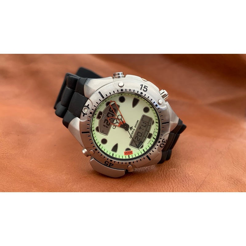 นาฬิกา Citizen Aqualand Promaster JP1060-01W ของแท้มือสองสภาพดี ราคา 6,900 บาท