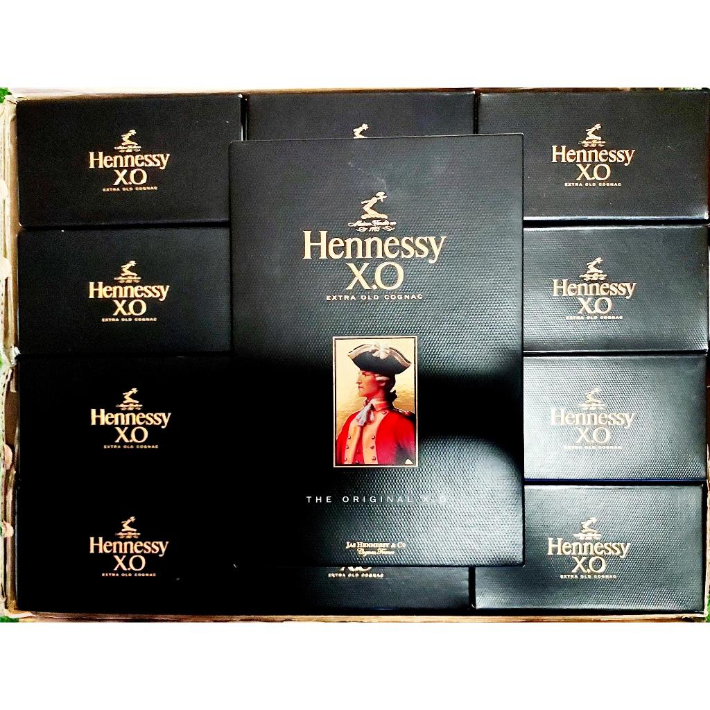 ยกลัง ขวดเหล้าเปล่า Hennessy - XO 700ml พร้อมกล่อง 12ชุด