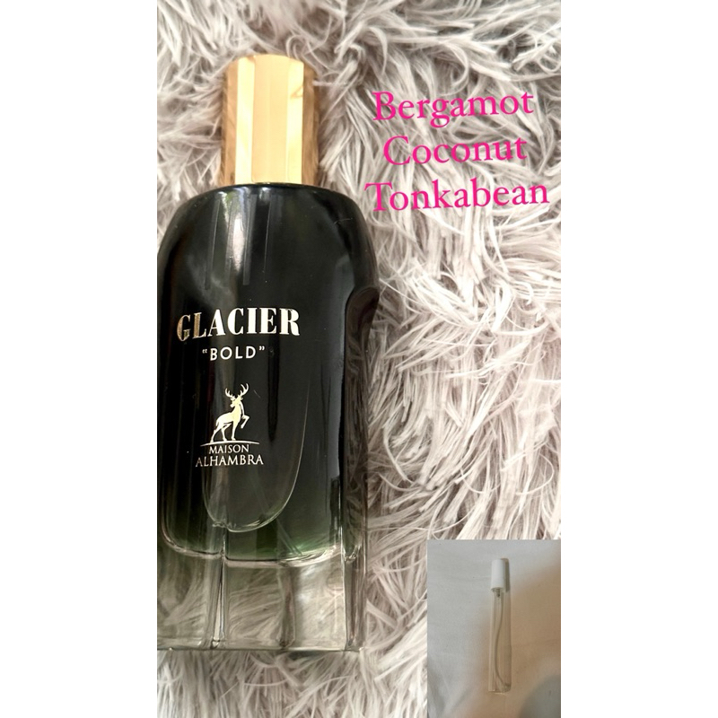 MAISON ALHAMBRA Unisex Glacier Bold EDPแบบแบ่ง10มล
