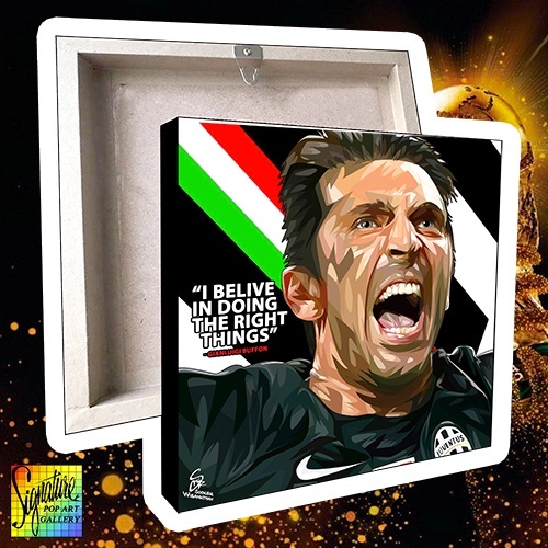 กรอบรูป POP ART "Gianluigi Buffon" นักฟุตบอล