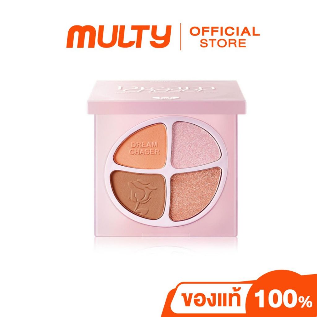barenbliss Dream Chaser Quad Eyeshadow Palette  อายแชโดว์ พาเลท
