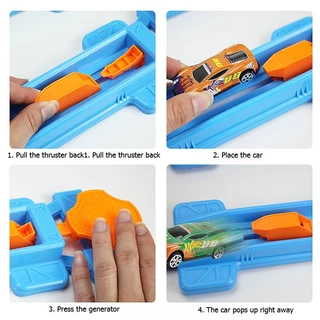 360 ํ Turn Track รางรถแข่ง Hot wheels รางรถแข่ง รถตีลังกา พร้อมรถเหล็ก 2 คัน กล่องใหญ่มาก รุ่นใหม่ล่าสุด