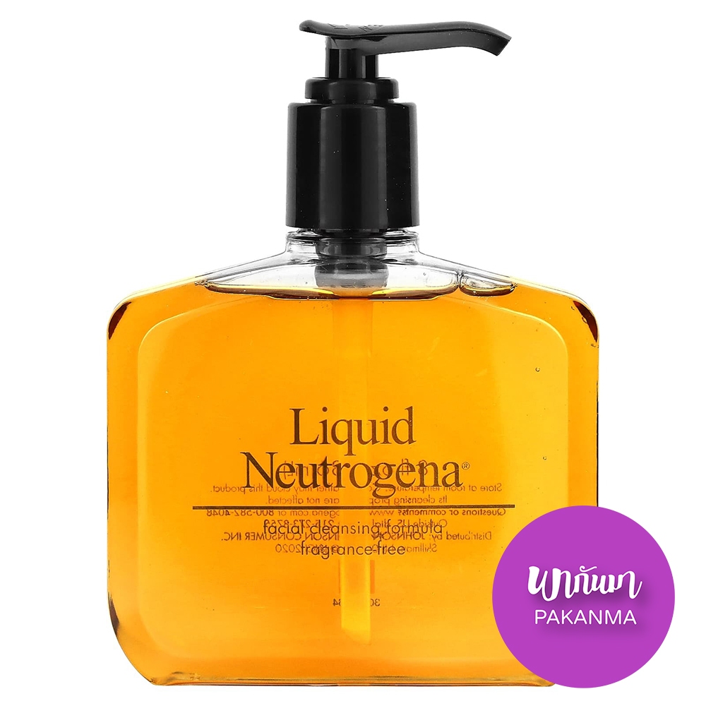 Neutrogena Facial Cleanser Liquid Neutrogena 236 ml fragrance free สบู่ล้างหน้าสุตรน้ำ จาก นูโทรจีน่า Made in USA
