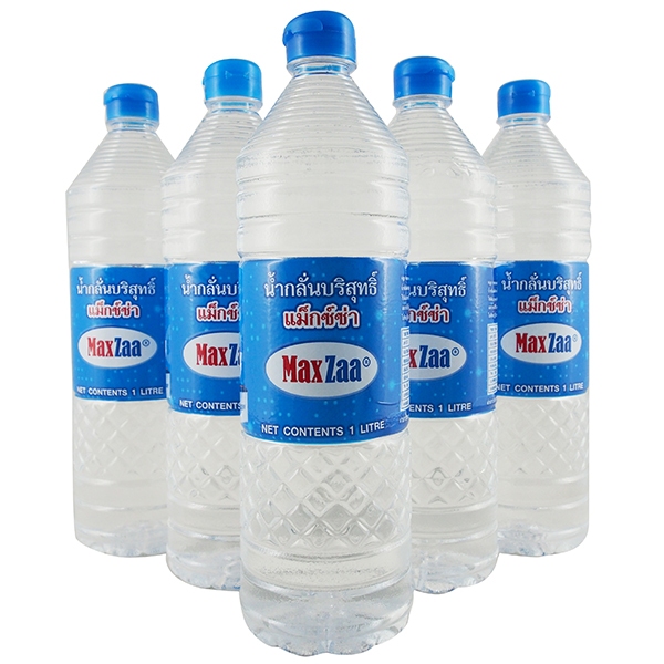 น้ำกลั่นบริสุทธิ์ 1000 cc. 5 ขวด (Distilled Water 1000 cc. 5 Bottles)