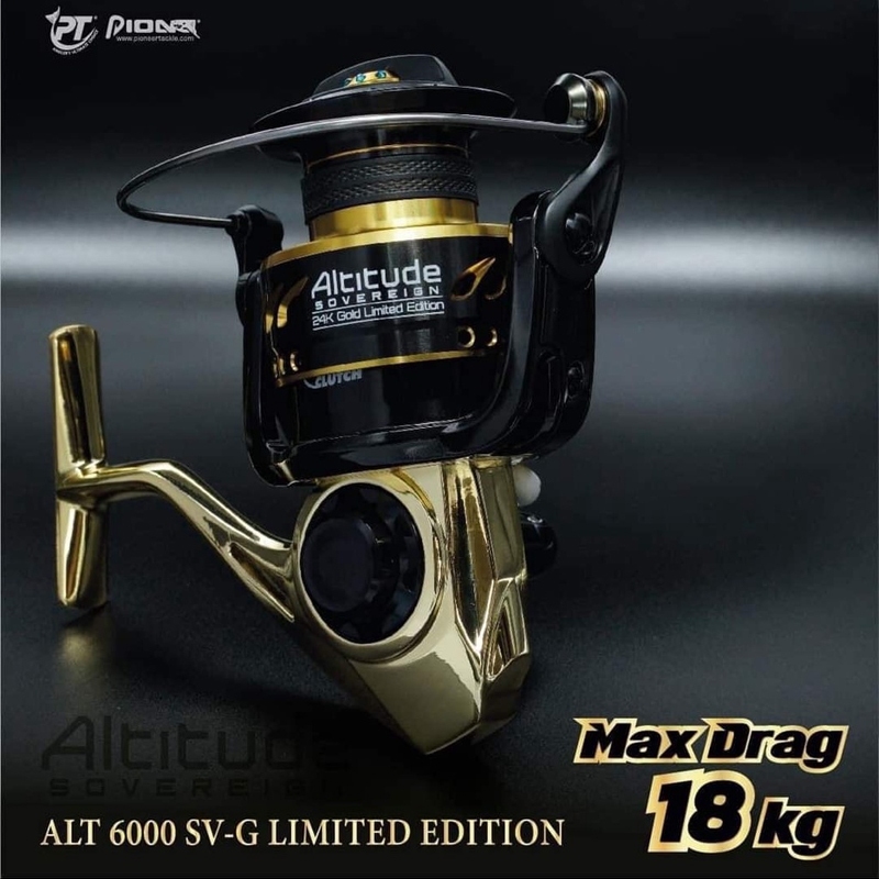 รอกตก Pioneer Altitude Sovereign ปลาใหญ่  รอกตกบึก  ลงทะเล งานทะเล งานบึกต้องมี
