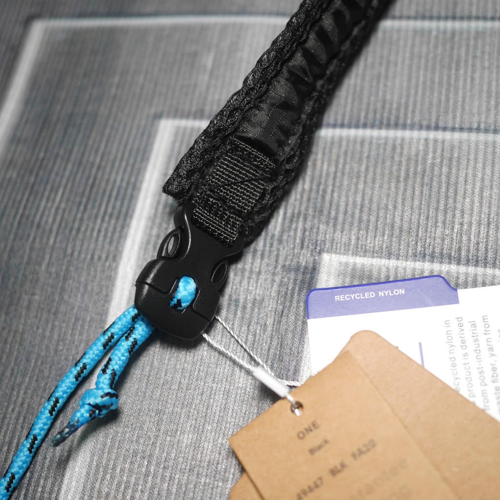 Patagonia สะพายข้างผ้าร่มแบนแนบตัว น้ำหนักเบา พับได้ สายเชือก ปรับสั้นยาวได้ มีซับไหล่