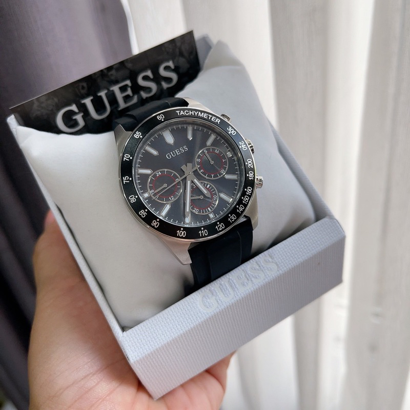 นาฬิกา Guess GW0332G1 ALTITUDE BLACK