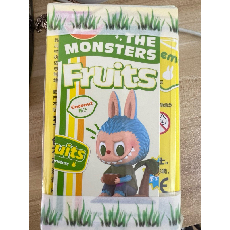 (พร้อมส่ง) POPMART - LABUBU The Monster Fruit coconut