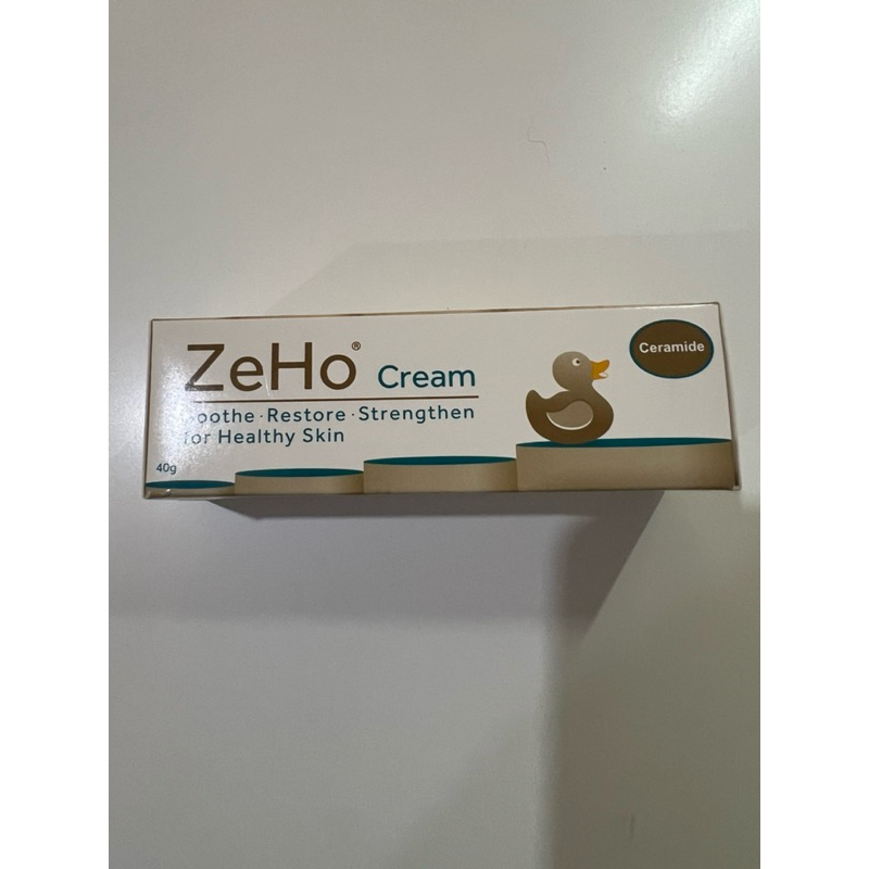 ZeHo Cream Ceramide (สีทอง)ครีมทาเสริมสร้างเกราะป้องกันผิว ลดอาการแดงคัน