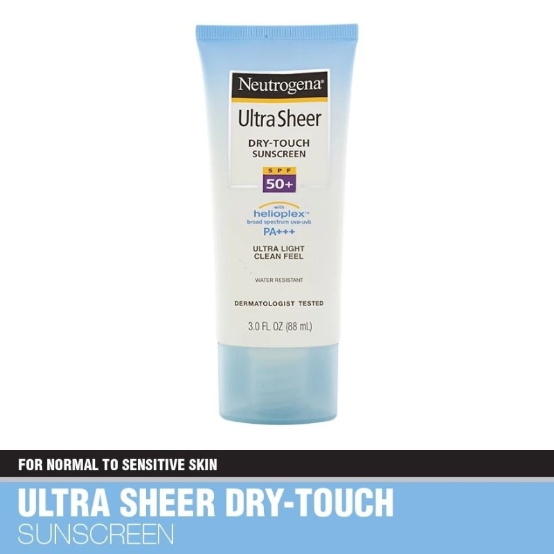 ครีมกันแดด Neutrogena Ultra Sheer Dry Touch Sunscreen SPF50+ PA+++ 88ML