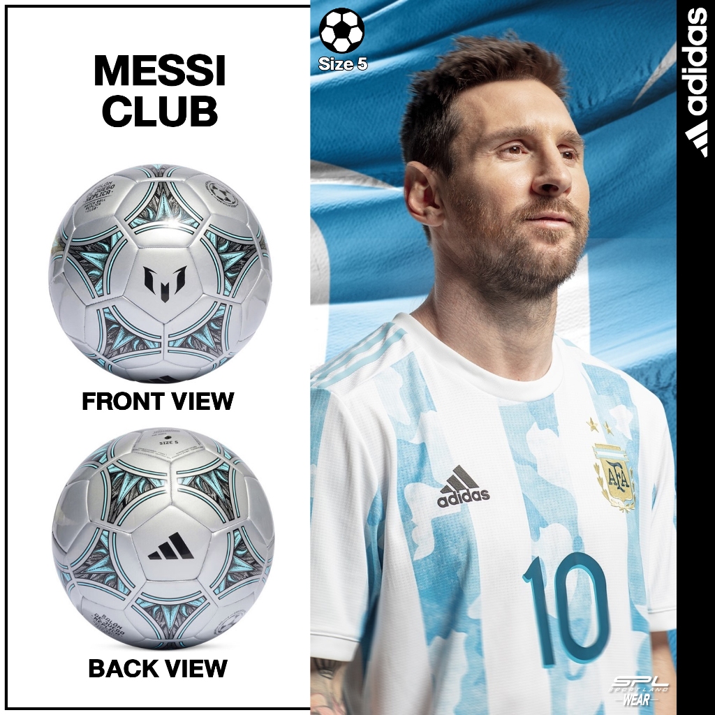 Adidas อาดิดาส ฟุตบอล เบอร์ 5 Football Messi Club Ball IA0972 (900)