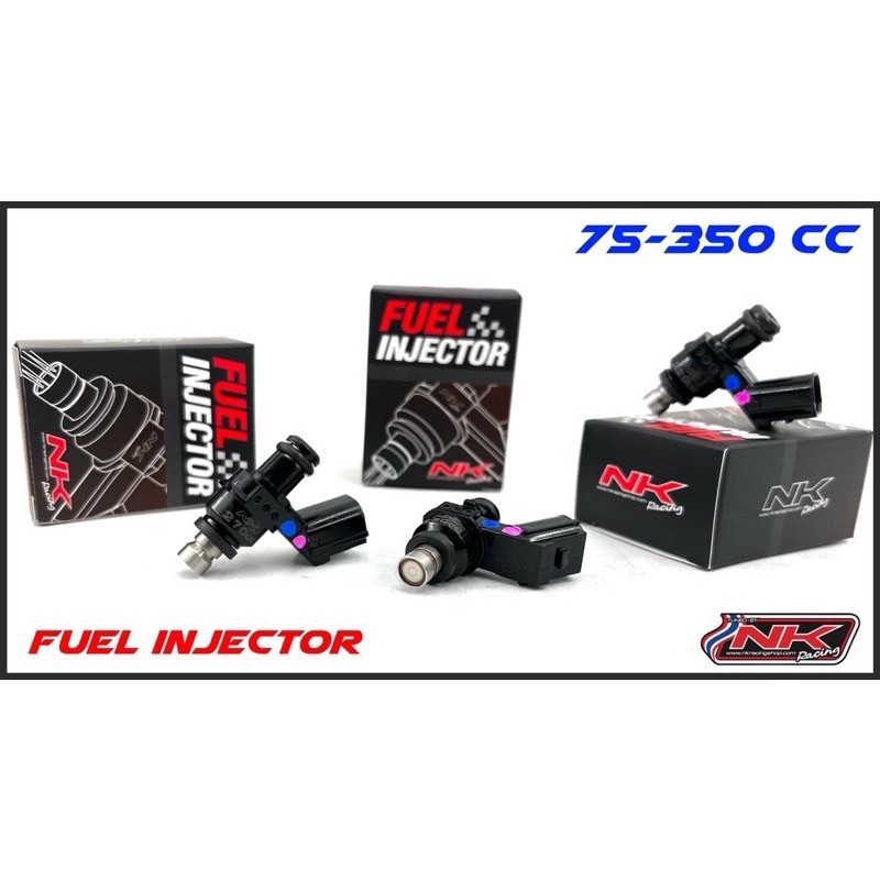 หัวฉีดแท้ NK racing S4 ตอเล็ก HONDA ผ่านการเทสรั่วและทดสอบ CC. มีรับประกันทุกตัว (125cc - 250cc)