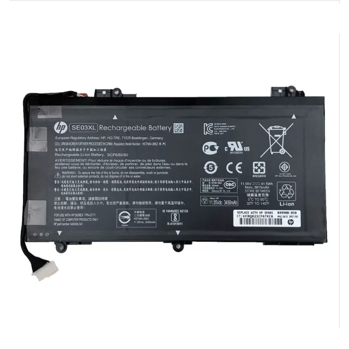 👍HP แบตเตอรี่ ของแท้ SE03XL (HP Pavilion 14-AL, 14-AL003TX, 14-AL004TX, 14-AL006TX) HP Battery Noteb