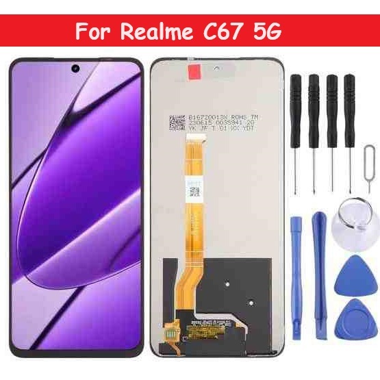 หน้าจอ Lcd Realme C67 5G จองานแท้ จอ LCD พร้อมทัชสกรีน อะไหล่มือถือ ออปโป้ เรียวมีC67(5G)