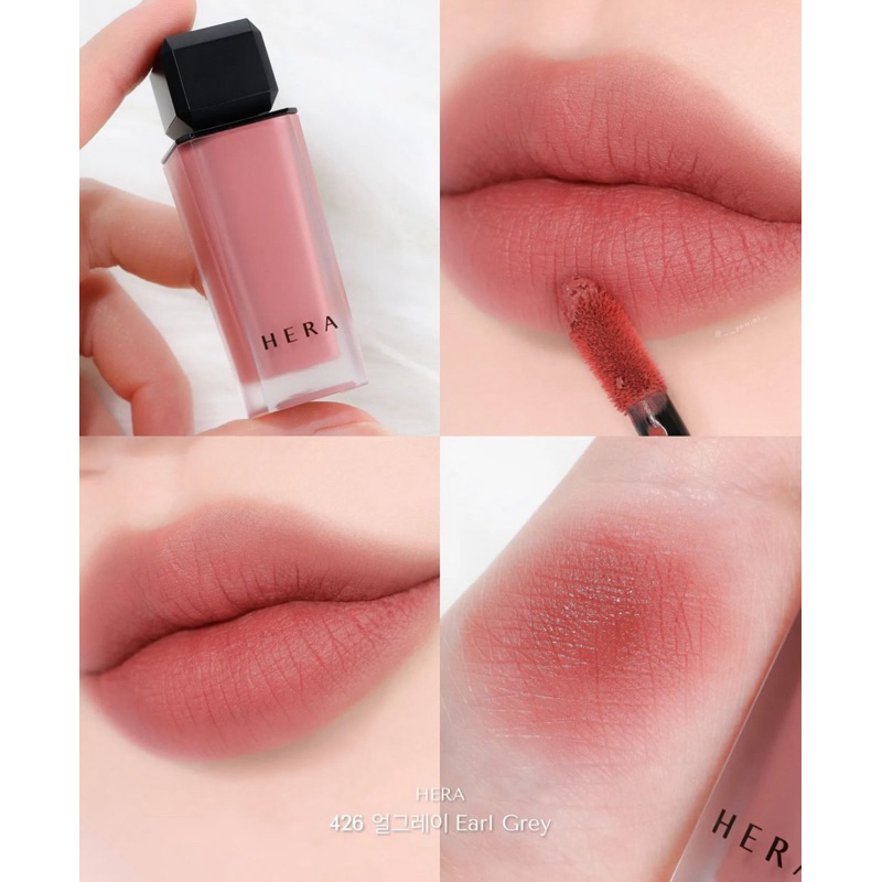 ✨ขนาดทดลอง✨สีใหม่ 426(Earl Gray) Hera sensual powder matte Lip mini ลิปรุ่นขายดีของ Hera ตลอดกาล🥰 1.