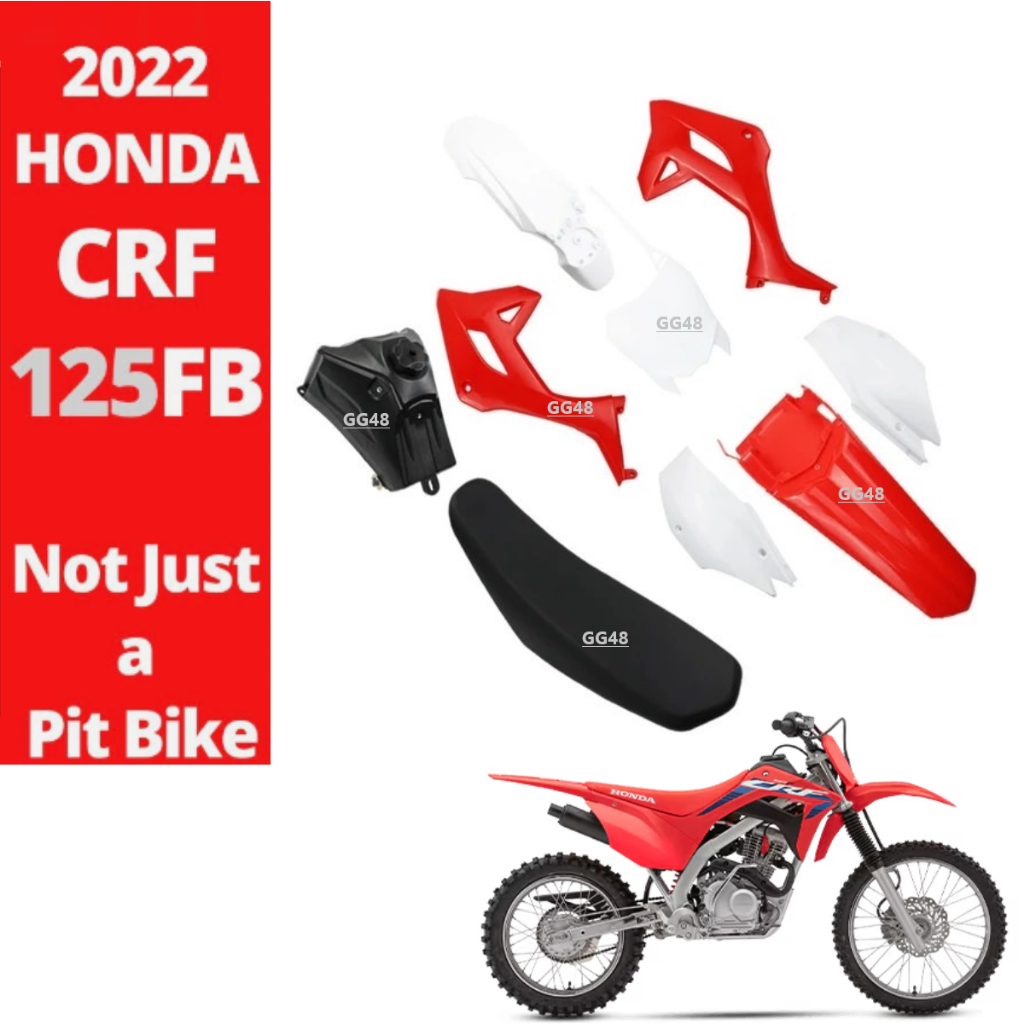 ชุดสีวิบาก ชุดสีรถวิบาก+เบาะ+ถังน้ำมัน CRF125 (2022) สามารถแปลงใส่ KTM KSR TTR CRF MSX KLX วิบากแปลง
