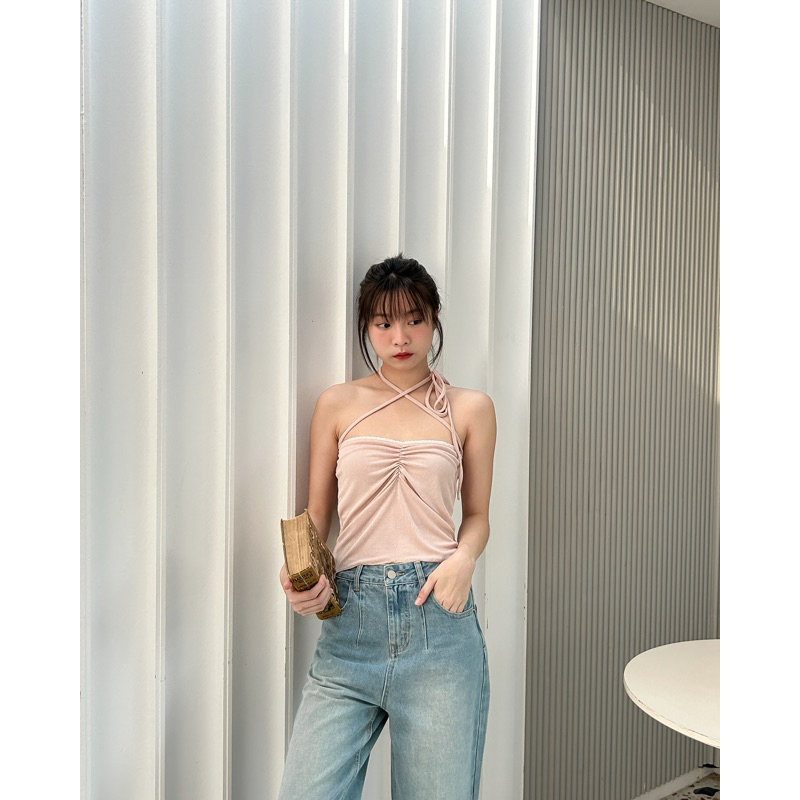 Ruby Tube //เสื้อเกาะอกคล้องคอ