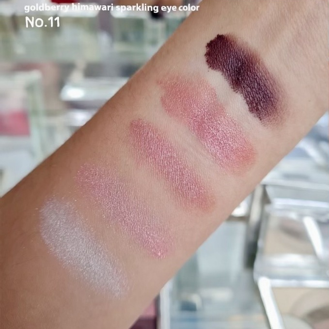 Goldberry باليت ظلال Himawari Sparkling ‏5 ألوان — صورة 4