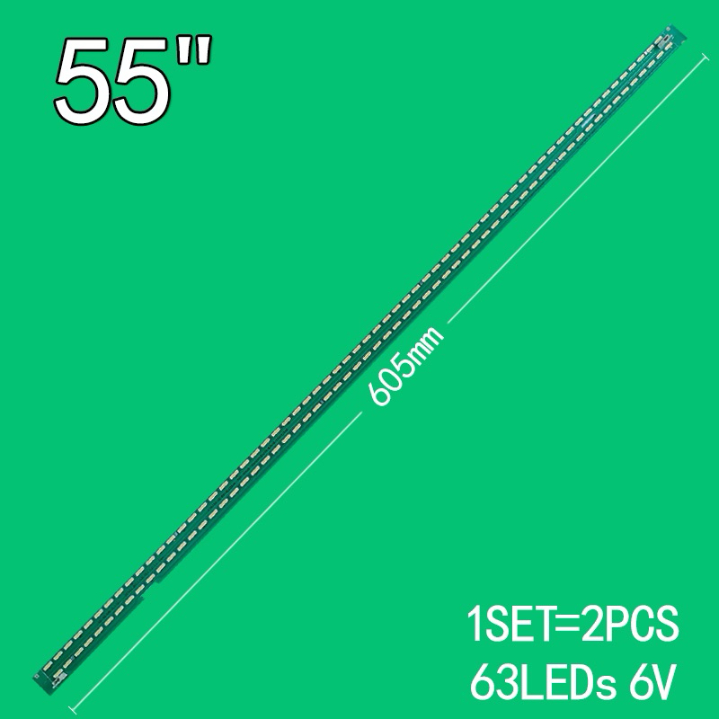 หลอดแบล็คไลท์ทีวีLG รุ่น 55LF630T 55LX341C 55LX761H 55LF630T (LED 63+63 หลอด)สินค้าใหม่