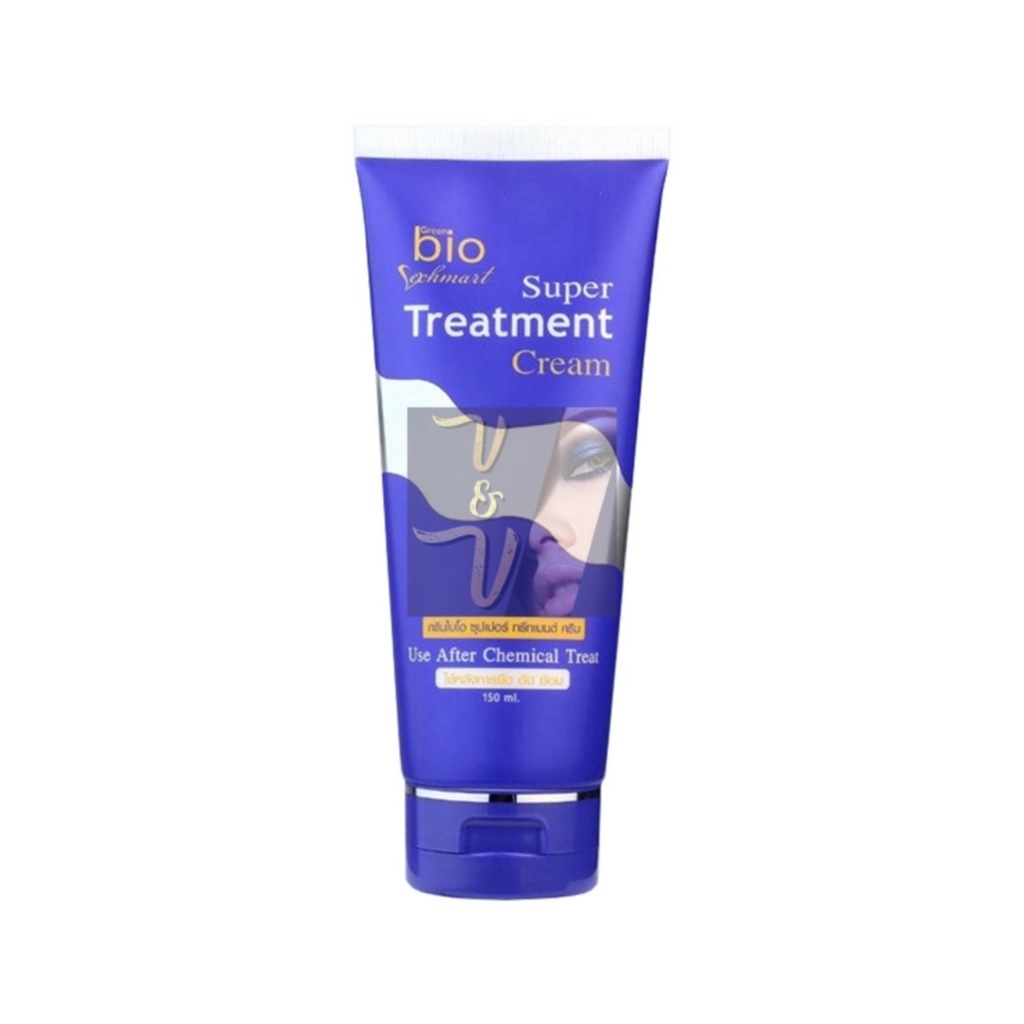 (150ml.) Bio Super Treatment Cream ไบโอ ทรีทเมนท์ครีม แบบหลอด