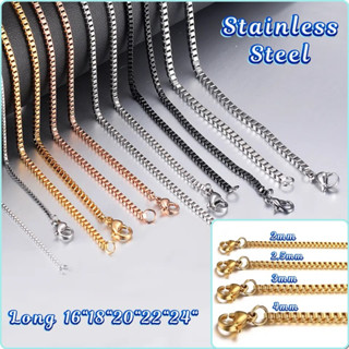 LN05 สร้อยคอสแตนเลสแท้ 100%