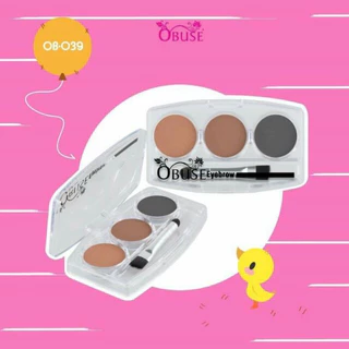 Obuse Eyebrow เขียนคิ้วแบบตลับ OB039 ขนาด 6 กรัม
