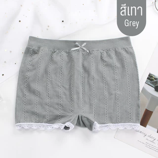 B018 กางเกงซับใน แต่งขอบลูกไม้ ใส่กันโป๊ ใส่สบายไม่อึดอัด ยืดหยุ่นได้ดี