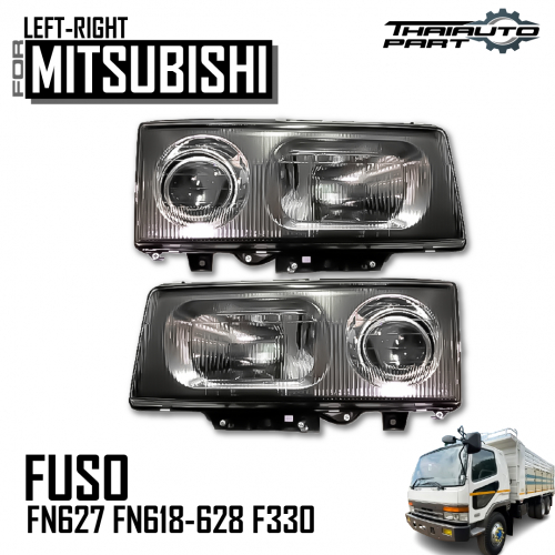ไฟหน้า รถบรรทุก รุ่น Mitsubishi Fuso FN627 FN628 FN618 ปี 1994-1999 1คู่